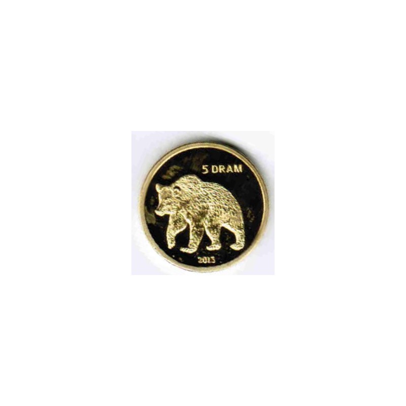 NAGORNO KARABAGH - 5 DRAM 2013 - BEAR