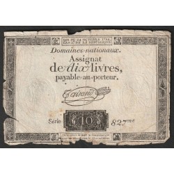 ASSIGNAT OF 10 LIVRES -...