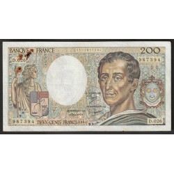 FAY 70/04 - 200 FRANCS...