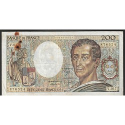 FAY 70/03 - 200 FRANCS MONTESQUIEU - 1983 - V.017 - PICK 155