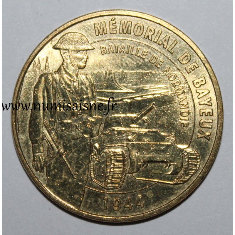 County 14 - BAYEUX - MEMORIAL MUSEUM - BATTLE OF NORMANDY - 1944 - Monnaie de Paris - 2016