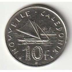 NEW CALEDONIA - KM 11 - 10 FRANCS 1973