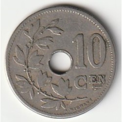 BELGIEN - KM 49 – 10 CENTIMES 1903 – LEOPOLD II. – FLÄMISCHE LEGENDE