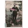 CARTE POSTALE VINTAGE - 1ER AVRIL - POISSON D'AVRIL