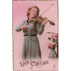 VINTAGE POSTCARD - SAINTE...