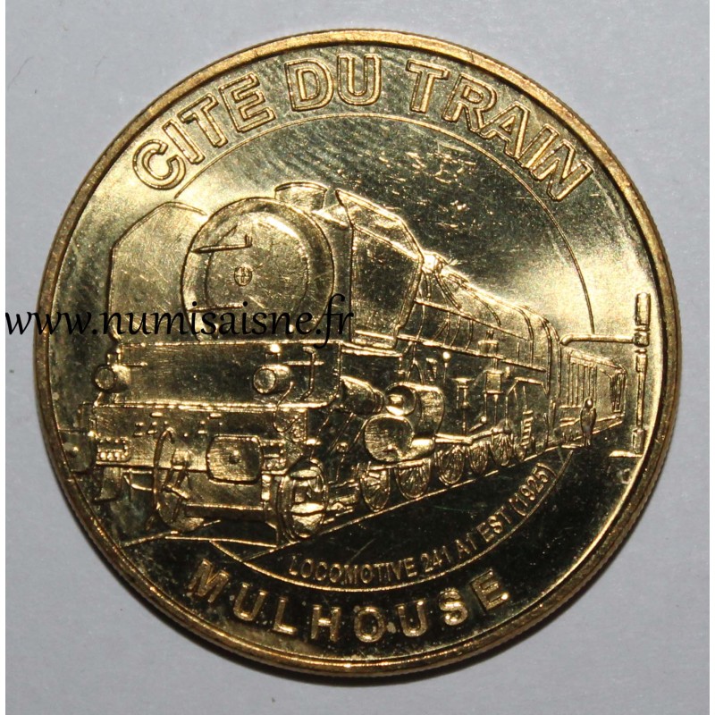 County 68 - MULHOUSE - CITY OF TRAINS - Monnaie de Paris - 2016