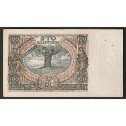 POLAND - PICK 74a - 100 ZLOTYCH - 02/06/1932 - p