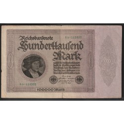 GERMANY - PICK 83 a - 100 000 MARK - 01/02/1923