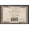 ASSIGNAT DE 10 LIVRES - 24/10/1792 - DOMAINES NATIONAUX - SERIE 13009