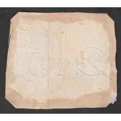 ASSIGNAT DE 50 SOLS - 04/01/1792 - DOMAINES NATIONAUX - SERIE 861