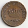 ITALY - KINGDOM OF NAPOLEON - KM 153 - 1 SOLDO 1813 - MILAN - 2ND TYPE