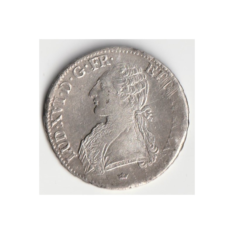 Gad 356 - LOUIS XVI - ECU AUX BRANCHES D'OLIVIER - 1785 M - KM 564