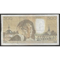 FAY 71/48 - 500 FRANCS PASCAL - 03/10/1991 - S.355 - PICK 156