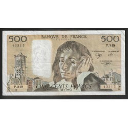 FRANCE - 500 FRANCS PASCAL...