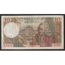 FRANCE - 10 FRANCS VOLTAIRE...