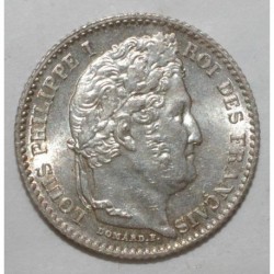 25 CENTIMES 1845 B - LOUIS PHILIPPE 1er - SUPERBE à FLEUR DE COIN