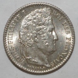 25 CENTIMES 1845 B - LOUIS PHILIPPE 1er - SUPERBE à FLEUR DE COIN