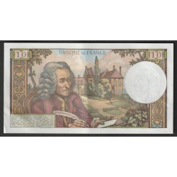 FRANKREICH - PICK 147 - 10 FRANCS VOLTAIRE - 06/07/1967 - A.341