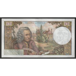 FRANCE - PICK 147 - 10 FRANCS VOLTAIRE - 02/11/1967 - D.368