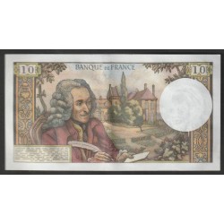 FRANKREICH - 10 FRANCS VOLTAIRE – 07.08.1969 – K.502 – RADARNUMMER 19791