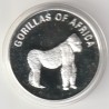 UGANDA - KM 103 - 1.000 SCHILLING 2003 – GORILLA – VERSILBERT