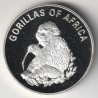 UGANDA - KM 102 - 1.000 SCHILLING 2003 – GORILLA – VERSILBERT