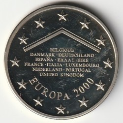 FRANCE - MÉDAILLE - EUROPA 2000