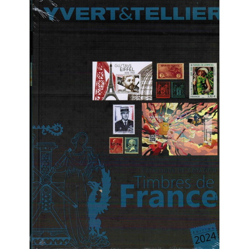 TIMBRES DE FRANCE (BRIEFMARKEN VON FRANKREICH) 2024 - YVERT & TELLIER