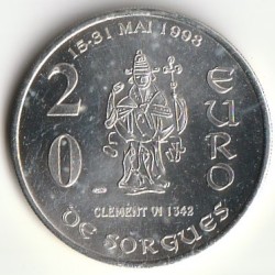 84700 - SORGUES - EUROS DES VILLES - 20 EURO 1998 - 15 AU 31 MAI - PONT