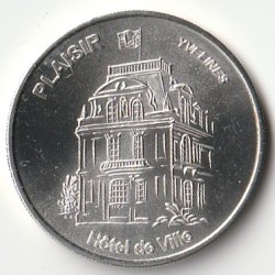 78370 - PLAISIR - EUROS DES VILLES - 20 EURO 1998 - 6 AU 21 JUIN - HÔTEL DE VILLE