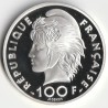 FRANCE - PARIS COIN - 100 FRANCS / 15 ECUS 1993 - MEDITERRANEAN GAMES - SWIMMING