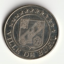 27730 - BUEIL - EURO DES VILLES - 1 EURO - JUIN 1998 - RARE