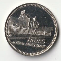 37240 - LIGUEIL - EURO DES VILLES - 1 EURO 1998 - 27 JUIN - ÉCOLE SAINTE-MARIE