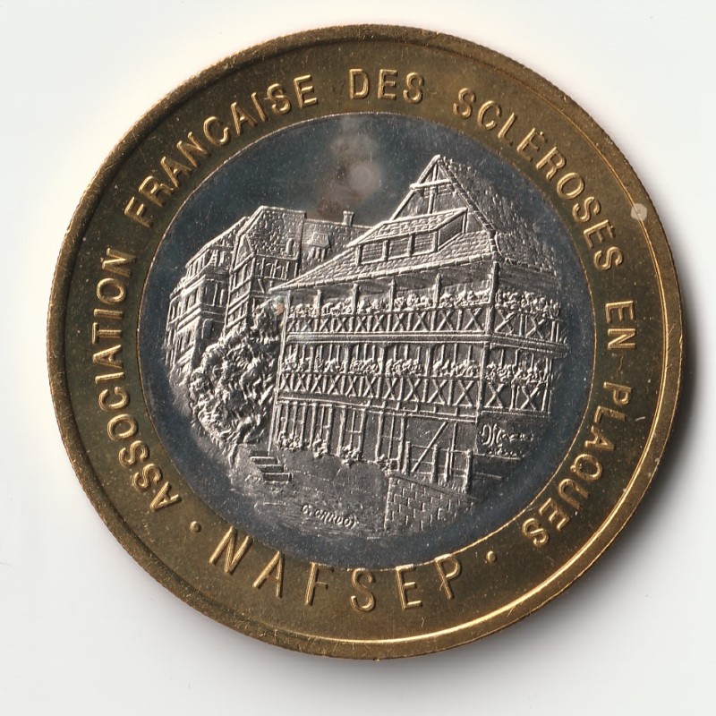 FRANCE - County 67000 - STRASBOURG - EURO DES CITIES - 7 EURO 1996 - 5 TO 25 DECEMBER 1996 - BICOLOR