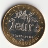 FRANCE - County 67000 - STRASBOURG - EURO DES CITIES - 7 EURO 1996 - 5 TO 25 DECEMBER 1996 - BICOLOR