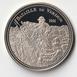 FRANCE - MÉDAILLE - GUERRE MONDIALE 1914-1918 - BATAILLE DE VERDUN - 1916