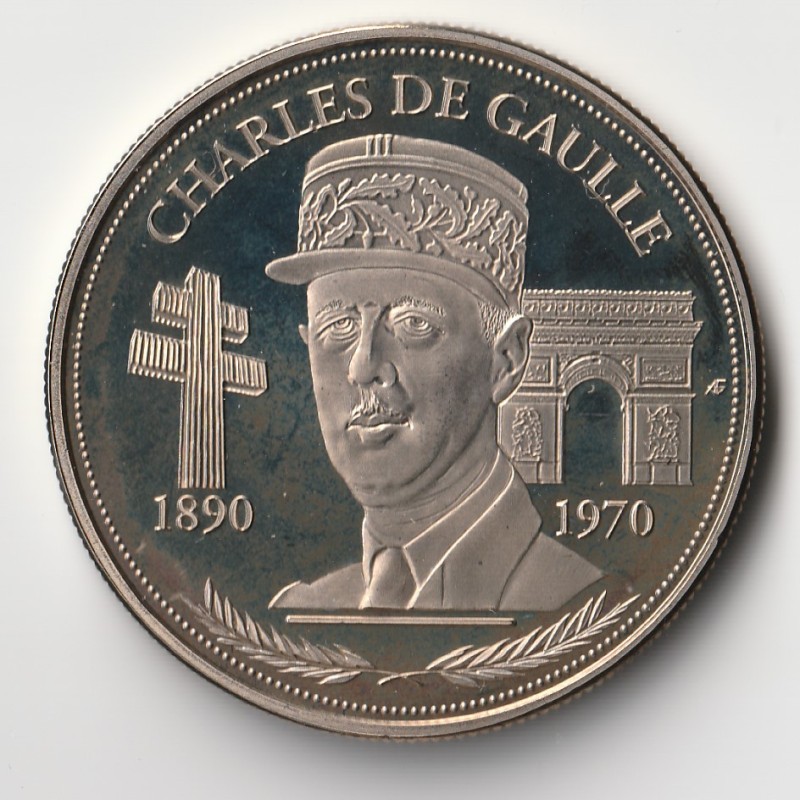 FRANCE - MÉDAILLE - CHARLES DE GAULLE - 1890-1970