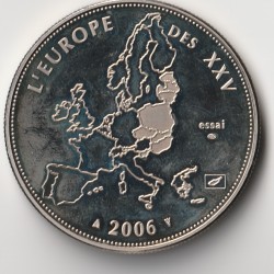 FRANCE - MÉDAILLE - L'EUROPE DES XXV  - 2006