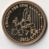FRANCE - MEDAL - EUROPE OF THE XXVII - 10 YEARS OF THE EURO 2002 - 2012