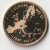 FRANCE - MÉDAILLE - L'EUROPE DES 15 - 1995-2003