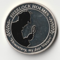 ANGLETERRE - MÉDAILLE - SHERLOCK HOLMES - 221 B BAKER STREET - LONDON