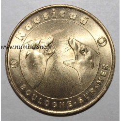 County  62 - BOULOGNE SUR MER - NAUSICAA - SEA LION - Monnaie de Paris - 2001