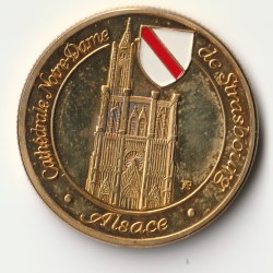 FRANCE - 67 - STRASBOURG - TOURIST TOKEN - NOTRE-DAME CATHEDRAL - PRUNE COLLECTION