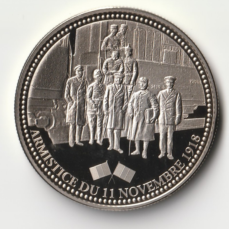 FRANCE - MÉDAILLE - GUERRE 1914-1918 - ARMISTICE DU 11 NOVEMBRE 1918