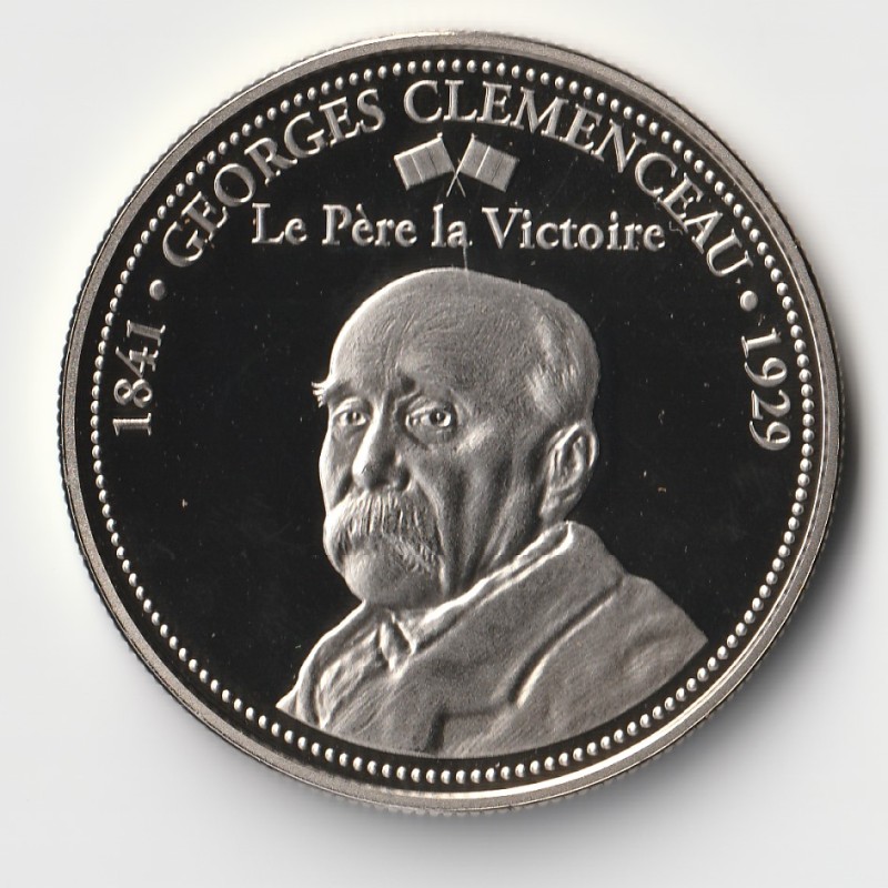 FRANCE - MÉDAILLE - GUERRE 1914-1918 - GEORGES CLEMENCEAU - LE PERE DE LA VICTOIRE