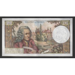 FRANKREICH - PICK 147 - 10 FRANCS VOLTAIRE - 05/02/1970 - M.561