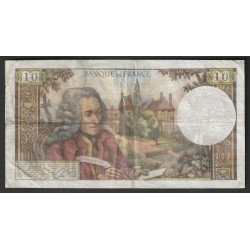 FRANCE - PICK 147 - 10 FRANCS VOLTAIRE - 04/01/1973 - Y.850