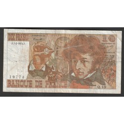 FAY 63/03 - 10 FRANCS BERLIOZ - 07/02/1974 - Q.19 - PICK 150