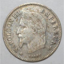 FRANCE - KM 808 - 20 CENTIMES 1867 A Paris TYPE NAPOLEON III