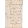 OLD DOCUMENT - 1604 - WRITTEN DURING THE REIGN OF HENRI IV AND MARIE DE MEDICIS